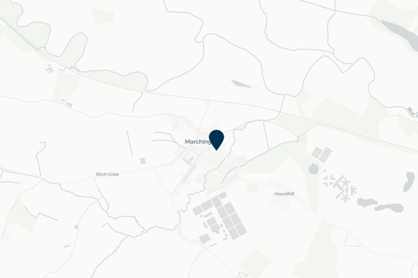 Image of mapping with Marchington identified