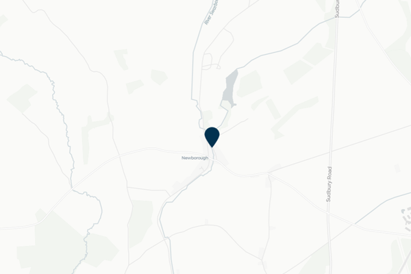 Image of mapping with Newborough identified