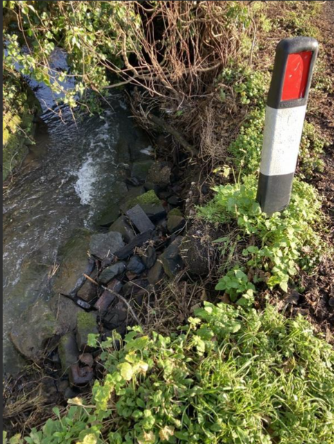 Image showing water flowing in channel